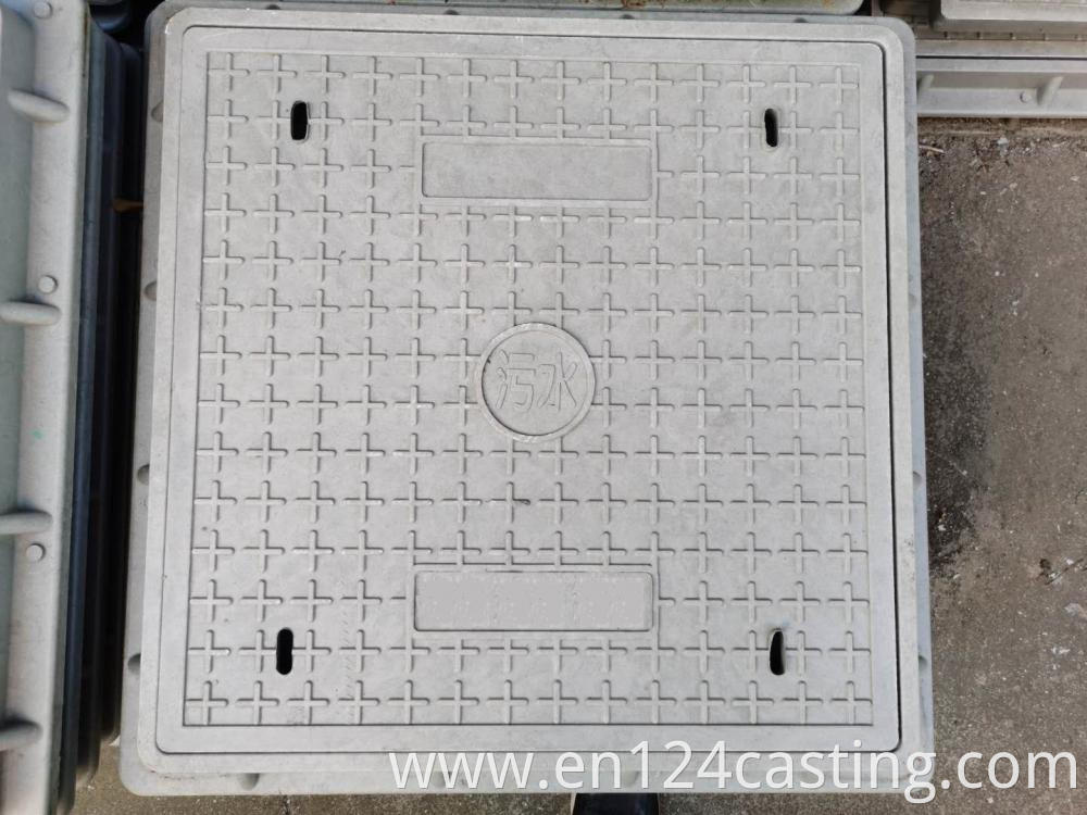 Frp Manhole Cover 600x600 B125 Old Style No Lock